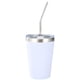 thumbnail image 1 of Vasos de acero inoxidable para niños con tapas a prueba de derrames, pajitas y fundas de silicona, 12 oz, sin BPA, aislados, para bebidas frías y calientes, 1 of 5
