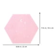 thumbnail image 2 of unbranded Tablero De Fieltro Hexágono Rosa Para De Pared Y Fotos Familiar, 2 of 8