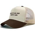 thumbnail image 2 of Put It On My Dad's Tab Hat Women Baseball Hat Graphic Hat, 2 of 7