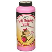 Lady Anti Monkey Butt | Women's Body Powder with Calamine | Prevents Chafing and Absorbs Sweat | Talc Free | 6 Ounces | Pack of 1
