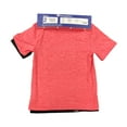 thumbnail image 3 of Champion Boy's 2-Pack Short Sleeve Crewneck Athletic Tees (Black-Concrete/Red, 7/8), 3 of 3