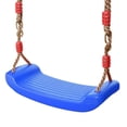 thumbnail image 1 of Garden Swing , Multi Strand Steel Wire Rope Anti Slip Swing Board Durable Strong Load Bearing  for Outdoor for Children, 1 of 8