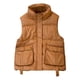 thumbnail image 1 of Gibobby Chalecos de invierno para mujer, Chaleco acolchado para mujer, cuello alto, ligero, con cremallera, acolchado(Gris,M), 1 of 2