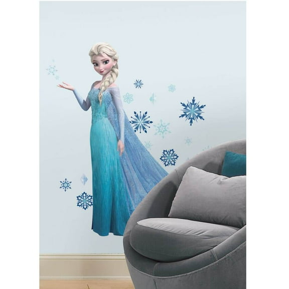 Disney's "Frozen" Elsa Movie Wall Decal w/Glitter 41.5"x48.75"