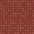 thumbnail image 1 of Ahgly Tapis d'Intérieur Lavable en Machine Carré Rouge Pamplemousse Transitionnel, 5 Pieds Carré, 1 of 7