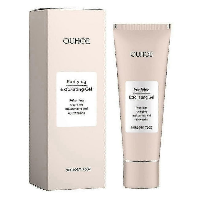 Purifying Exfoliating Gel, Deep Cleansing Purifying Exfoliating Gel, Face And Body Exfoliating Scrub Gel 50g