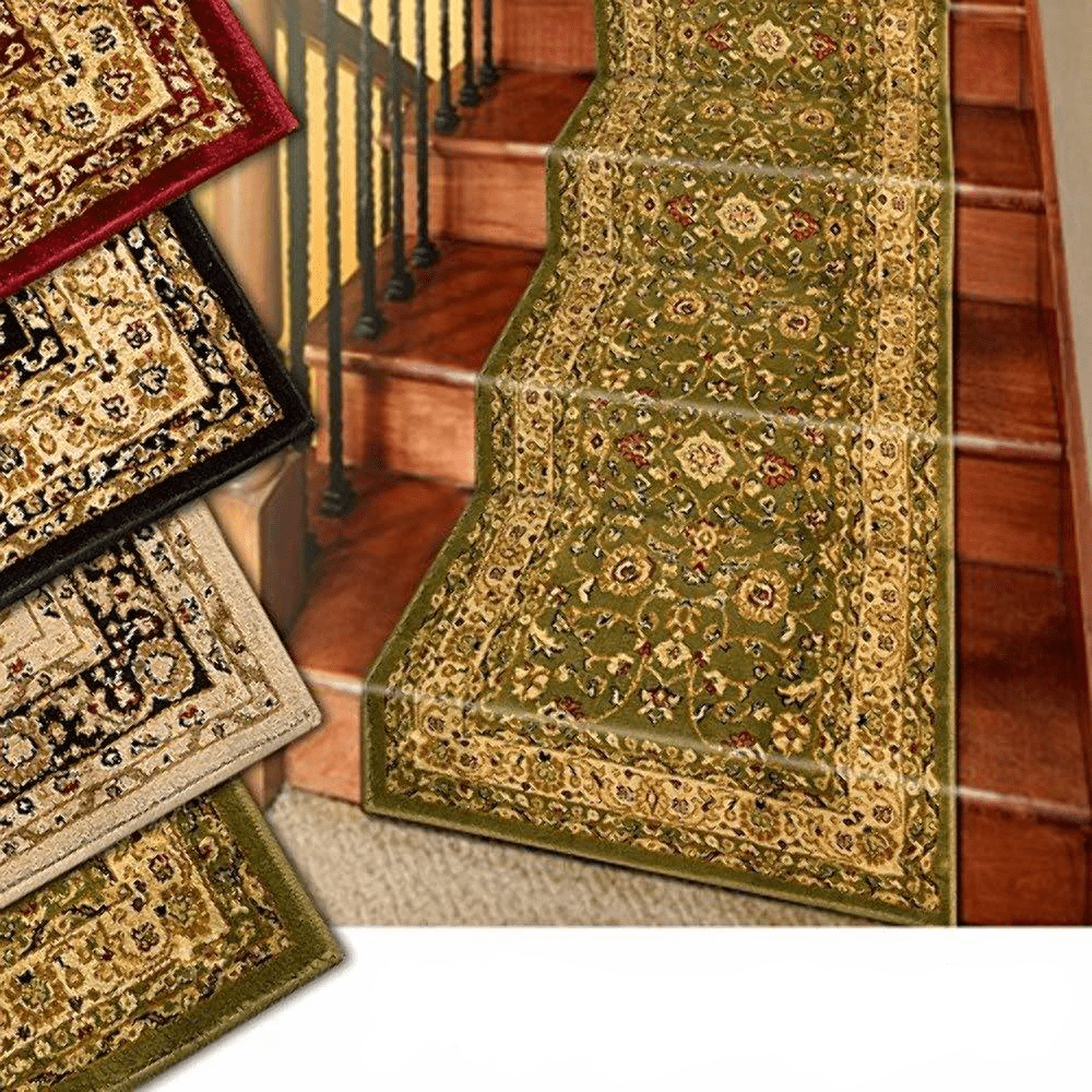 Marash Luxury Collection 25 Stair, Extra Long Runner Rug For Stairs