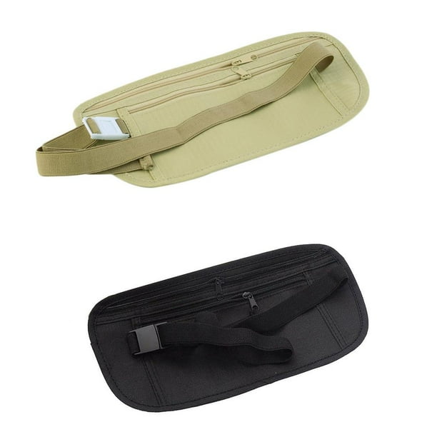 Minnieouse Rinonera de viaje bolsas de transporte invisibles billetera de seguridad bolsas de transporte antirrobo bolsa de cinturon de Type2 NO2 Walmart en linea