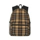 thumbnail image 1 of Balery khaki coffee plaid Mochila para Mujeres y Hombres, Mochila Ligera Casual para Viajes, Mochila Clásica Básica para la Universidad, 1 of 6