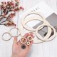 thumbnail image 3 of Anillos de Madera Sin Terminar de 3 Pulgadas Uxcell, 30Pcs, 3 of 6