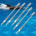 thumbnail image 5 of 5 PCS/Set Outdoor Metal Bow Fishing Dart Arrowhead Slingshot Catapult Tips Hunting Fish, 5 of 8