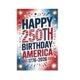 thumbnail image 2 of 250th Anniversary American Flag Outdoor 1776-2026, Fourth of July Double Sided Flag, 3 Layer Patriotic Garden Banner with Light Blocking, US Flag for Home Decor, 2 of 8