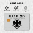 thumbnail image 2 of Albania Albanians Flag Card Stickers Credit Card DIY Card Protector Stickers Waterproof Film Skin Cover, 2 of 6