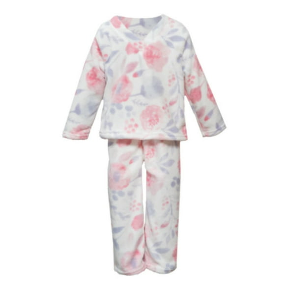 Pijama Floral 5-6 a (2 pzas) BABY INC Floral; pijama para bebé; 0-6 meses