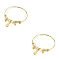 thumbnail image 2 of Brazalete de guitarra Minnieouse Acero Inoxidable Ajustable Dorado, 2 of 6