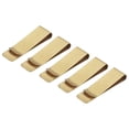 thumbnail image 1 of Clip de acero inoxidable Delgado 52mm Unique Bargains Dorado Paquete de 5, 1 of 5