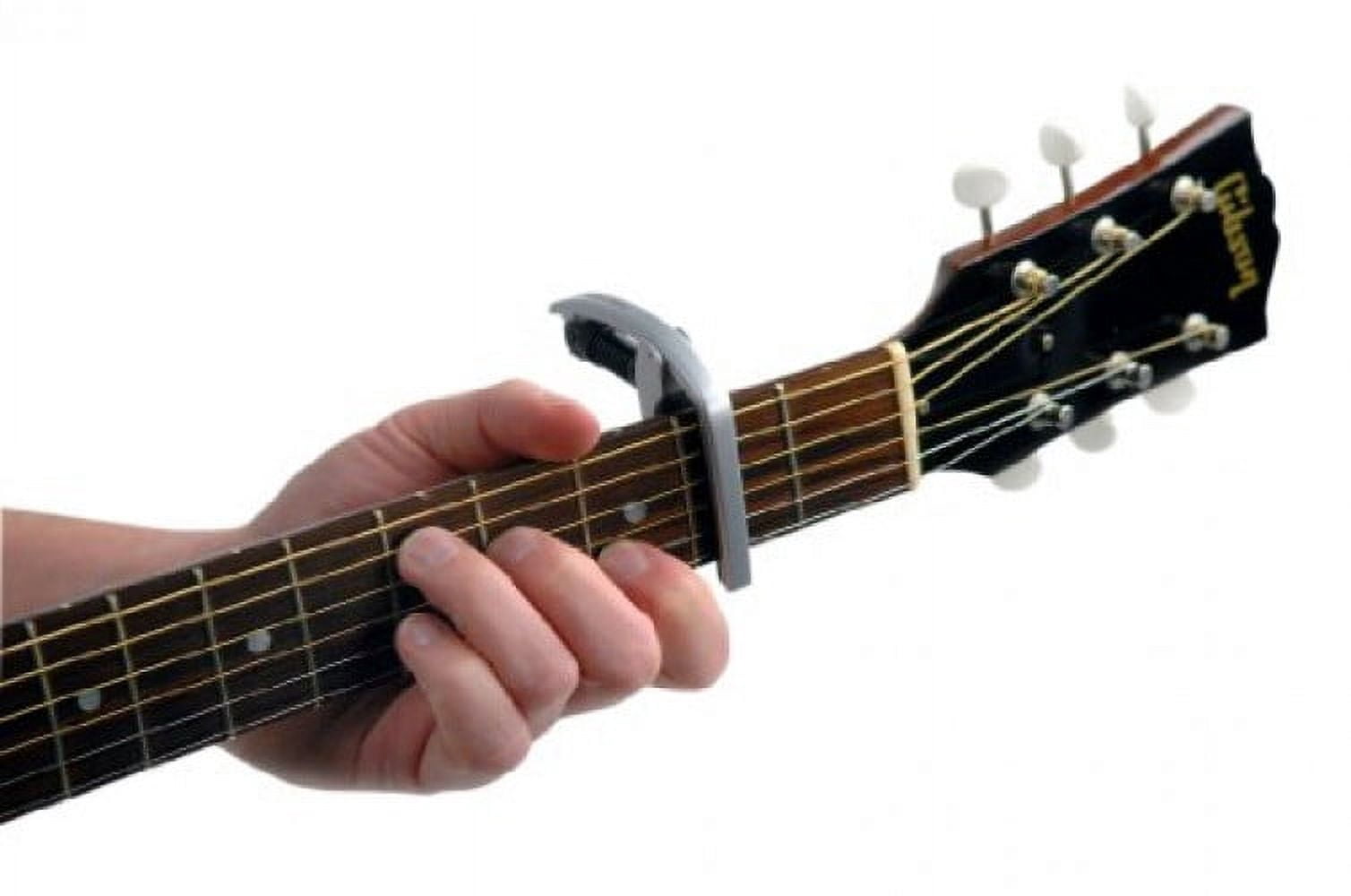 D'Addario Tri-Action Capo, Silver