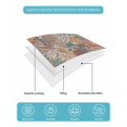 thumbnail image 5 of Quilts Twin XL Size, Green Brown Copper Rust Soft Comforter Bedding Set for Bed, Retro Industrial Mottled Art Lightweight Quilted Bedspread with Pillow Cover(2 Pieces) for All Season, 68x98 Inch, 5 of 7