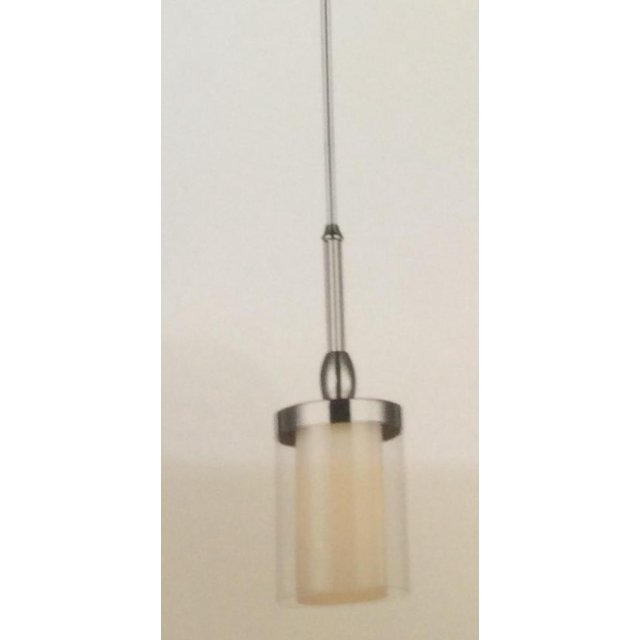 CWI Lighting Mini Lustre Bougie 1 Lumière avec Finition Chromée