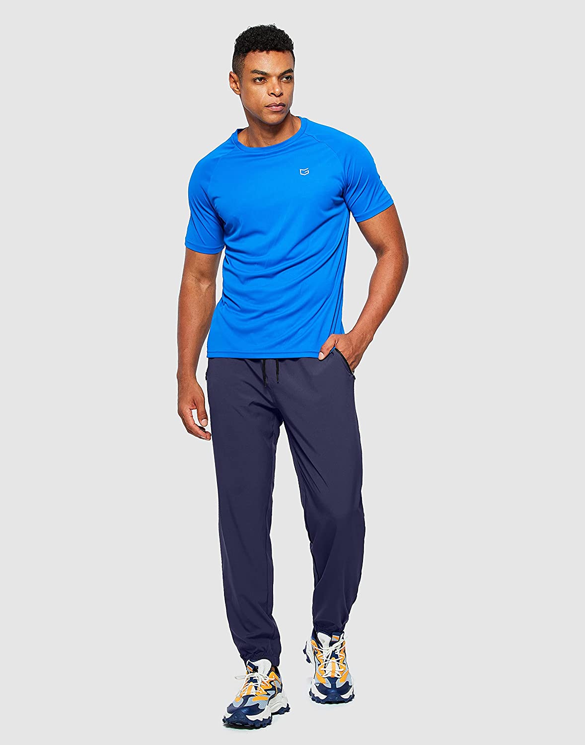 Men's Lightweight Jogger Pants Athletic 