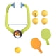 thumbnail image 5 of Juego de mesa de tenis colgante para practicar la coordinación ojo-mano, entrenador de ping pong en interiores Raquetas sólidas 4 bolas, 5 of 9