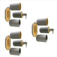 thumbnail image 2 of 3X Juego de Accesorios de BañO Dispensador de JabóN Botella BañO Soporte para Cepillo de Dientes Traje Gris, 2 of 4