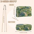 thumbnail image 4 of FORMRS Women Crossbody Purse with Chain Strap Vegan Leather Shoulder Handbag, Art Garden Scene, 4 of 7
