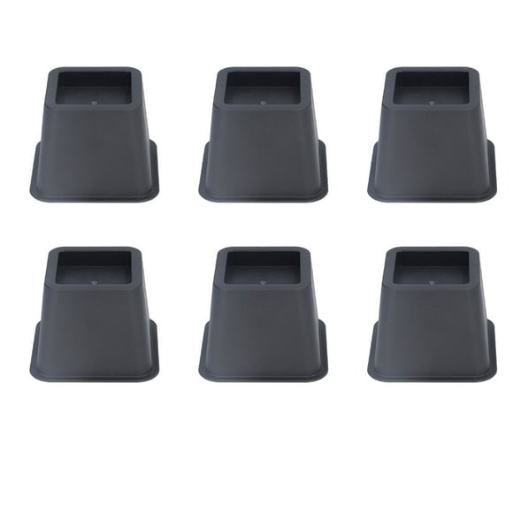 3 Inch Furniture Risers, 6Pcs Provide More Space Furniture Risers High Strength For Sofa