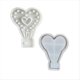 thumbnail image 4 of Molde de silicona para globos, yeso, bricolaje, Xingxing Aixin, decoración del hogar, portavelas de cemento B, 4 of 4