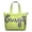 Black-1, variant on 22 Inch Oversized Travel Bag Lightweight Canvas Weekender Duffel with Multi Pockets, Slogan Print