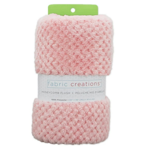 Fabric Creations Honeycomb Plush Fabric - 30" x 36" (76.2 x 91.4 cm), 30" x 36" (76.2 x 91.4 cm)