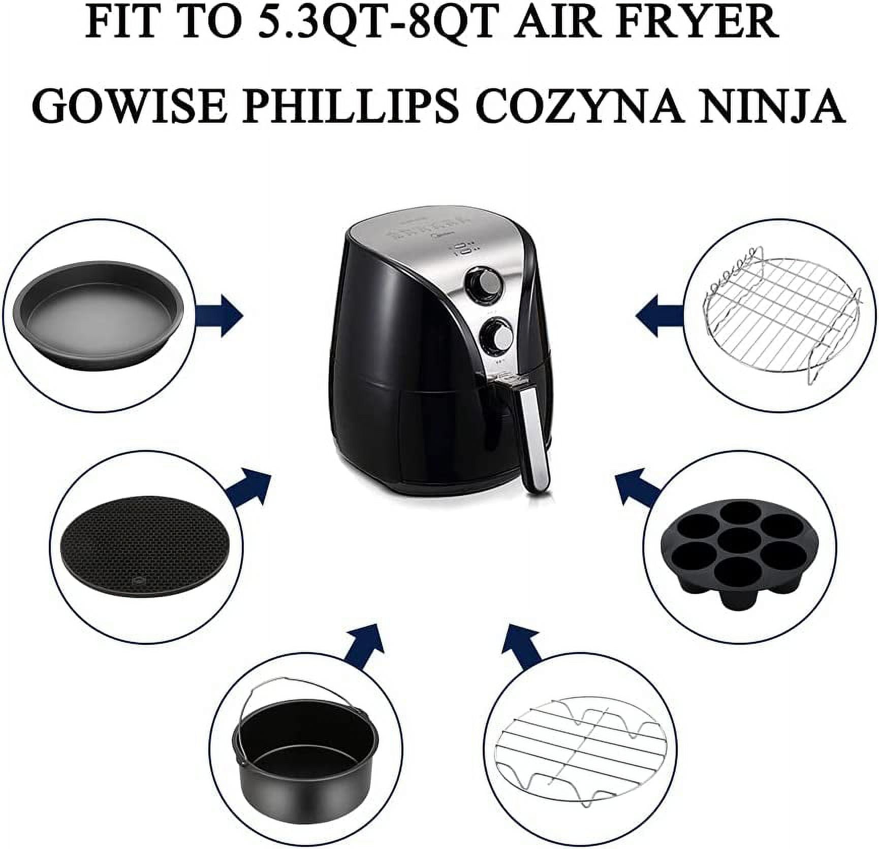 12pcs 9 Inch Fit for Airfryer 5.2-6.8QT AirFryer Accessories