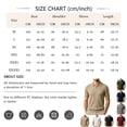 thumbnail image 2 of Boyscolos Men's Slim Fit Ribbed Knit Zipper Collar Muscle Polo Shirts, Stylish Short Sleeve Golf Casual Tees Wine 2XL, 2 of 4