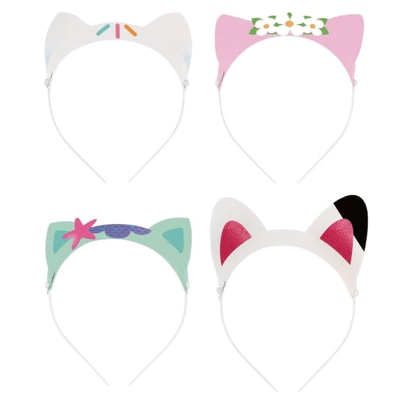 Gabby's Dollhouse Party Favor Headbands [4 per Pack]