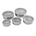 thumbnail image 4 of 5 PCS Stainless Steel Food Container Sealed Crisper Storage Lunch Box Bowls with Lids Food Storage B, 4 of 5