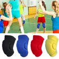 thumbnail image 2 of 1Pc Knee Pad High Elastic Comfortable to Wear 3D Knitting Overlock Process Non Slip Knee Protection Protective Gear Professional Crashproof Knee Support for Volleyball, 2 of 7