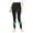 Black - blackgreen, variant on Project 28 Womens Striped Casual Leggings, Black, Small
