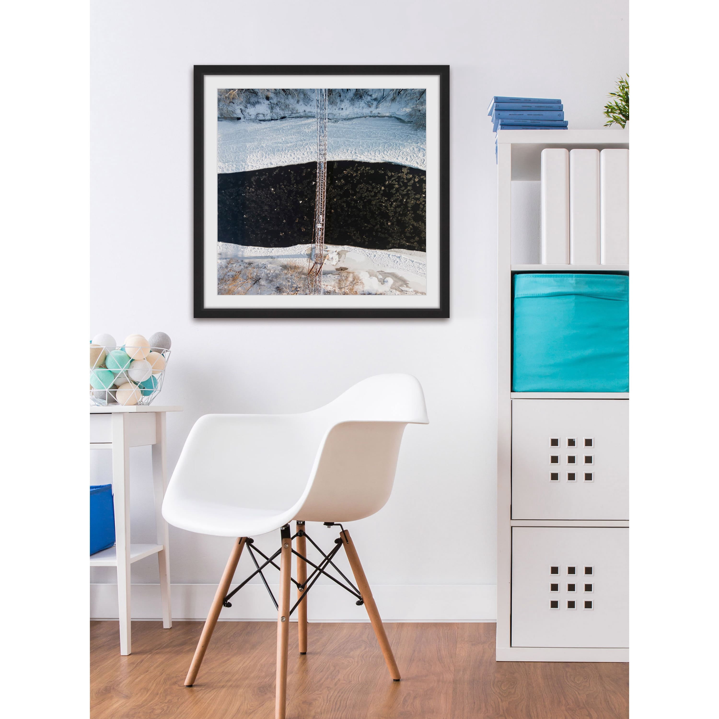 Marmont Hill "Hazardous Crossing" by Karolis Janulis Framed Painting Print