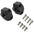 thumbnail image 2 of LOVIVER Motorcycle Handlebar Riser Adaptor Mount Clamp for Motocross Dirt Bikes black, 2 of 8