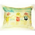 thumbnail image 1 of Betsy Drake HJ607 Ladies Wading Throw Pillow- 16 x 20 in., 1 of 1