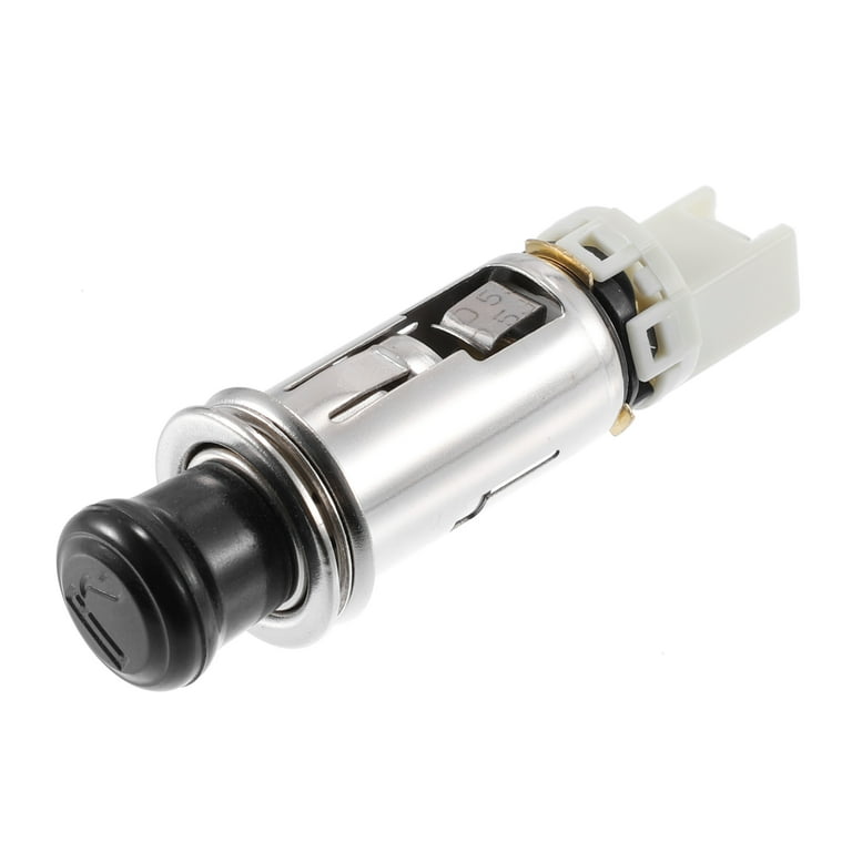 toyota cigarette lighter Unique Bargains Cigarette Lighter Socket Plug Assembly for Toyota Matrix 2009-2014 for Toyota Rav4 09-12 85500-28080 Silver Tone