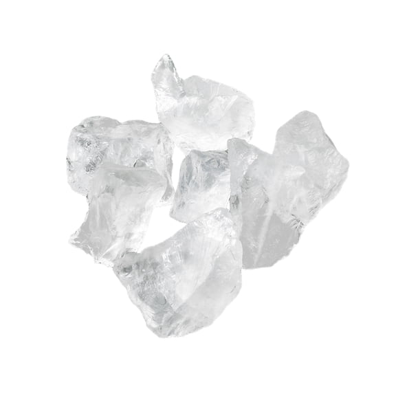 Natural Crystal Aroma Stone Diffuser Stone Ornaments, 3-5Cm Size 100G Approx Weight Random Quantity, Multiple Crystal Types Promote Mental Clarity Stress Relief Balanced Energy One Size White