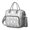 Grey-22, variant on Retro Tribal Rustic Cooler Bag - Artistic Large Insulated Tote for Men & Women
