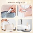 thumbnail image 3 of Smooth Glide Epilator for Women Facial Hair, Portable Hair Rmoval for Female, 2 in 1 Pluxy Epil Pro 3.0 Face Bikini White, 3 of 4