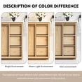 thumbnail image 6 of ANGELES HOME 48" Bathroom Vanity with Sink, Solid Oak Wood, Carrera White Quartz Top, Freestanding Cabinet with 2 Soft-Close Doors & 6 Drawers, Undermount Rectangular Sink, 6 of 12