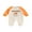 Beige, variant on Liacowi Baby Boys Girls Footies Rompers Infant Thanksgiving Jumpsuit Raglan Long Sleeve Letter Print One Piece Bodysuits 0-18 Months Newborn Fall Clothes