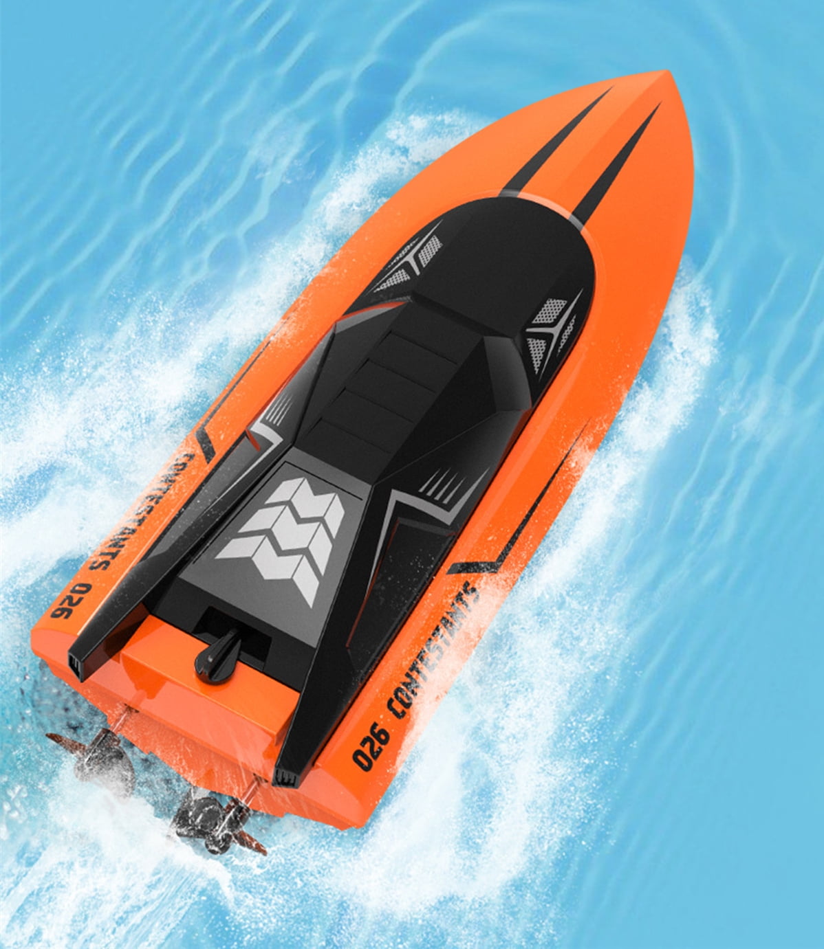 Chainplus RC Boat Fast Remote Control Boat for Pool & Lake, 2.4GHz RC