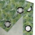 thumbnail image 4 of Ambesonne Plant Grommet Curtain, Colorful Illustration Natural, 50" x 84", Fern Green Lime Green, 4 of 6
