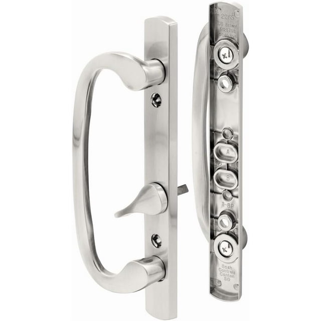 Ensemble de Poignées de Porte Coulissante en Laiton