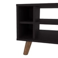 thumbnail image 5 of FM FURNITURE Bouse Coffee Table with Open Storage Wengue, 5 of 6